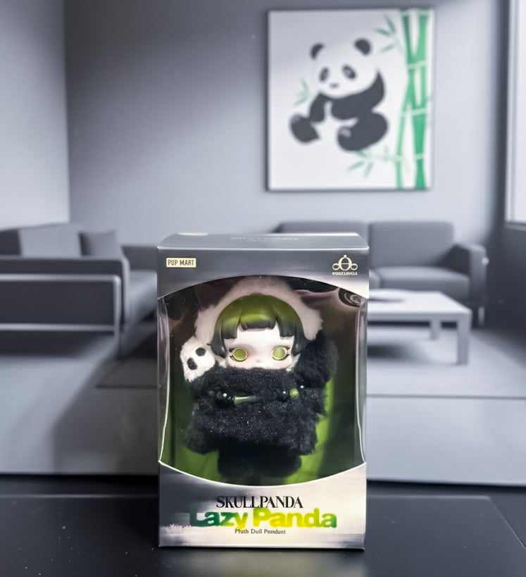 Pop mart Lazy Panda (SkullPanda)
