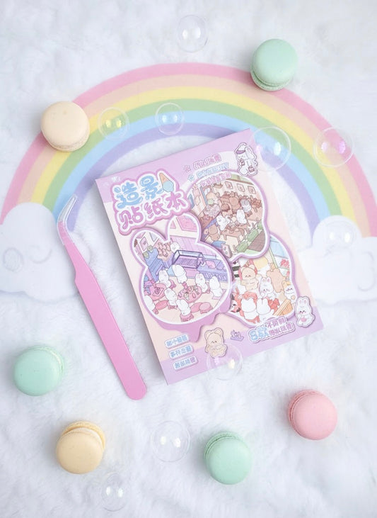 Mini Scene Sticker Book