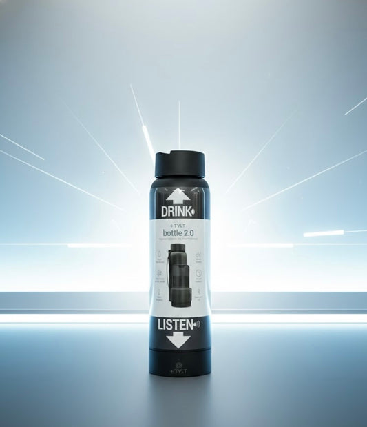 Water Bottle with Bluetooth Speaker