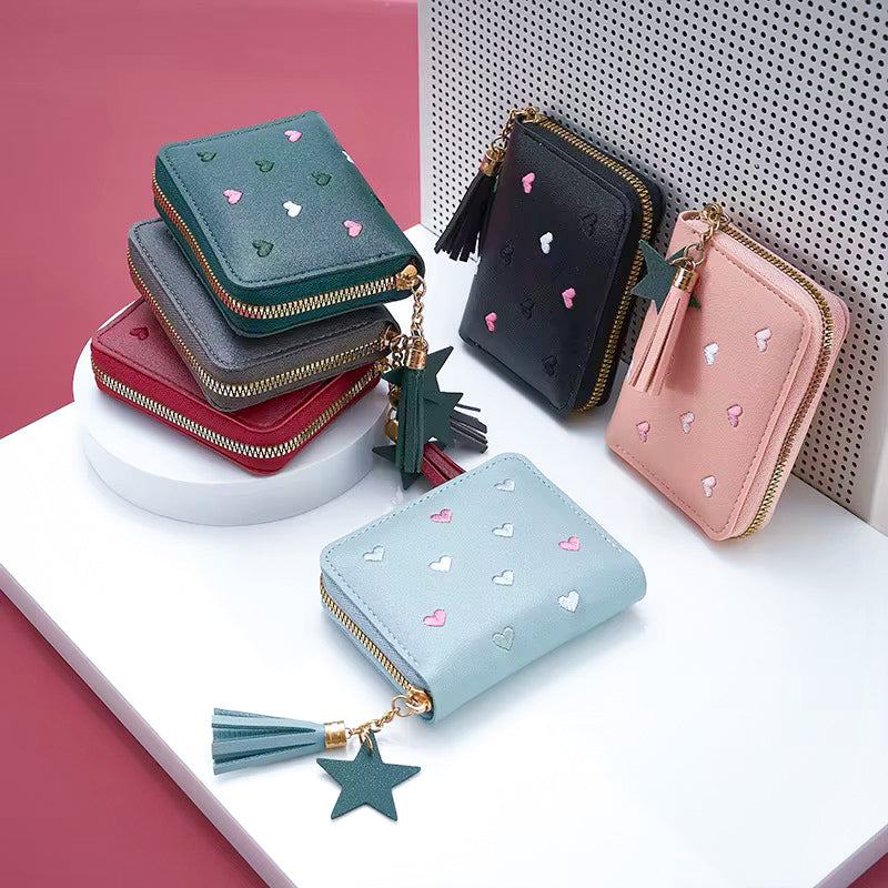 Embroidered Wallets