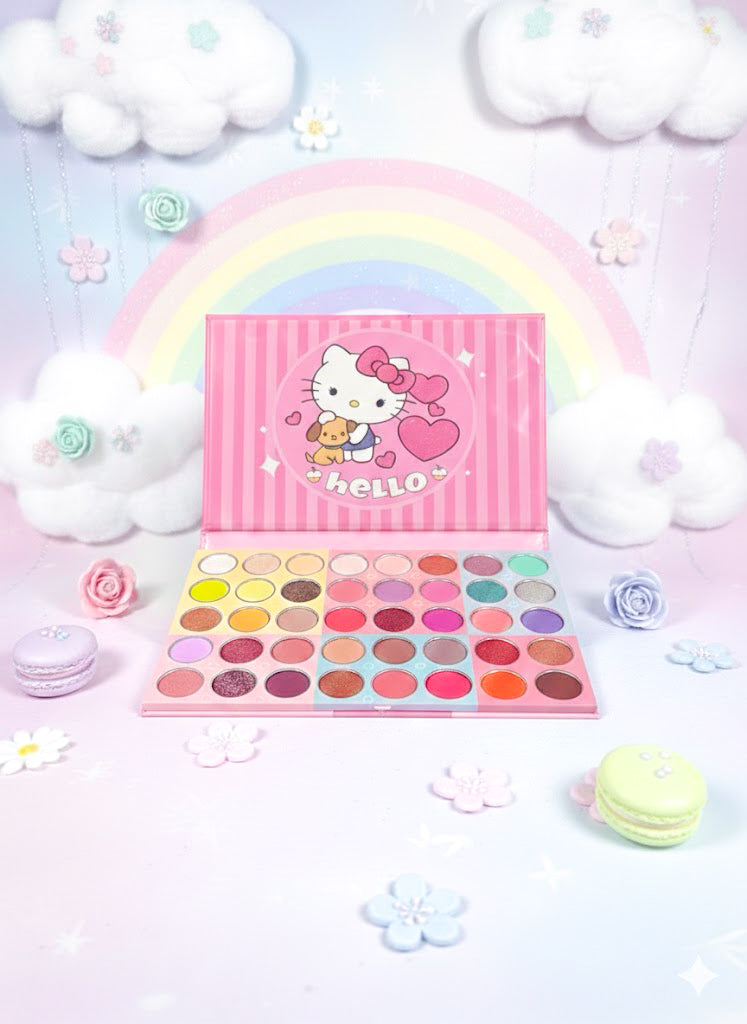 Makeup: Hello Kitty Eyeshadow Palette