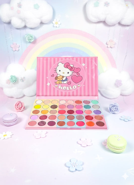 Makeup: Hello Kitty Eyeshadow Palette