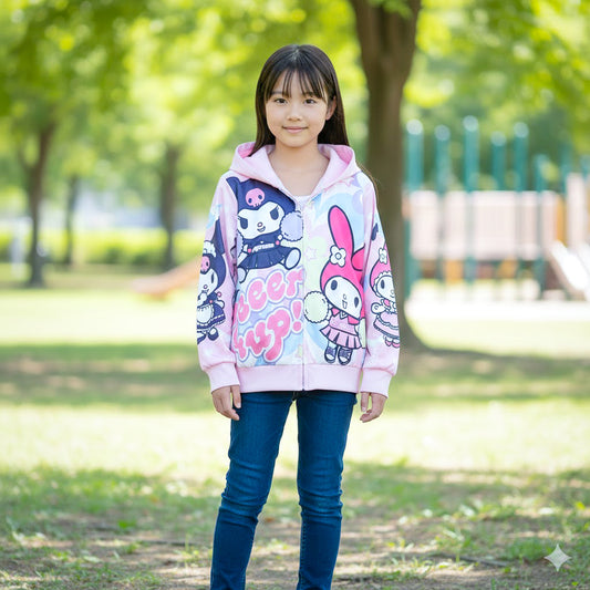 Sanrio Light Zipup Hoodie